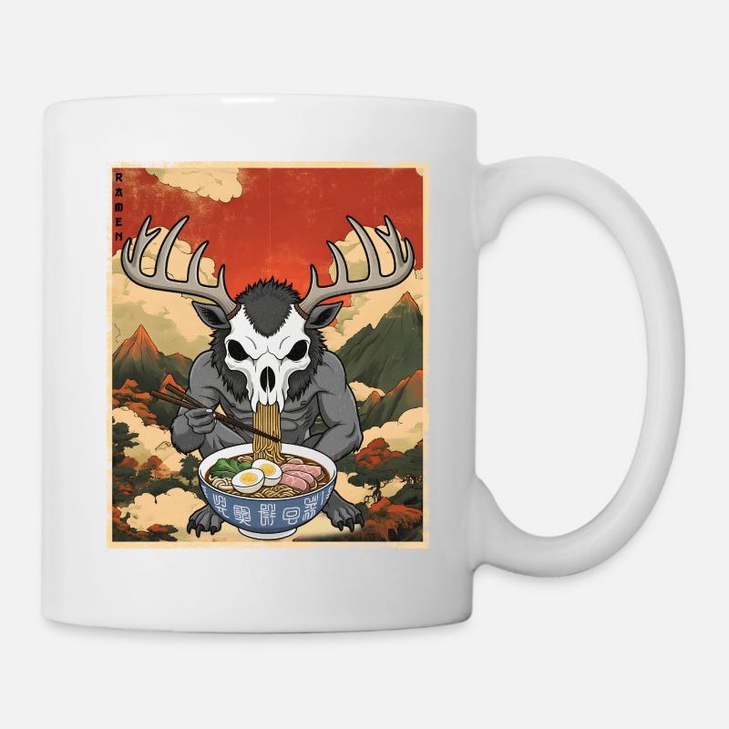 Wendigo Ramen - Tasse - Weiß