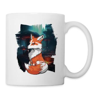 Fox Foxes Nature Fairy Tale Mountain Nature Lover - Mug - white - Right