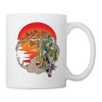Cheval sauvage Chevaux sauvages Chevaux - Mug blanc - blanc - Droite