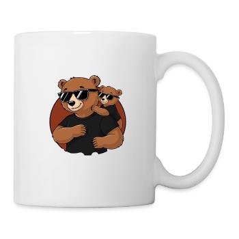 Papa Bear - Tasse - Weiß - Rechts