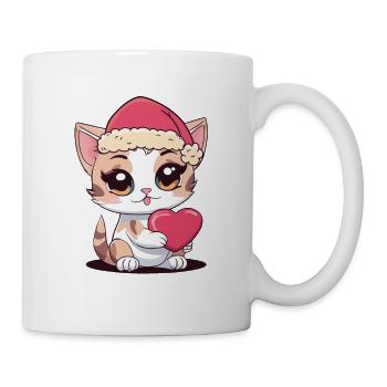 Santa Claus Santa Claus Cat Cats Kids - Mug - white - Right