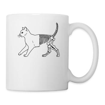 Schrödingers Cat Dead And Alive - Tasse - Weiß - Rechts