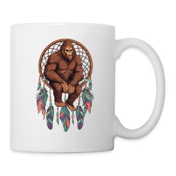 Dreamcatcher Bigfoot - Mug - white - Right