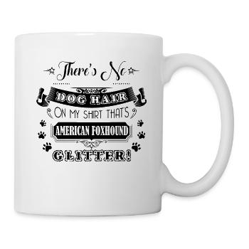 Dog American Foxhound - Mug - white - Right