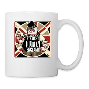 English Union Jack, Grandpa Barry Tea and Cookies - Mug - white - Right