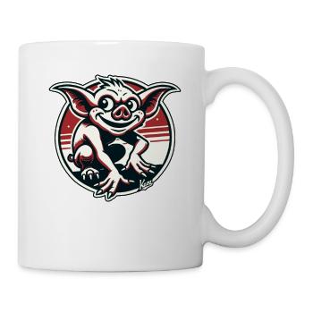 Mon chéri le Cochon Gobelin - Mug blanc - blanc - Droite