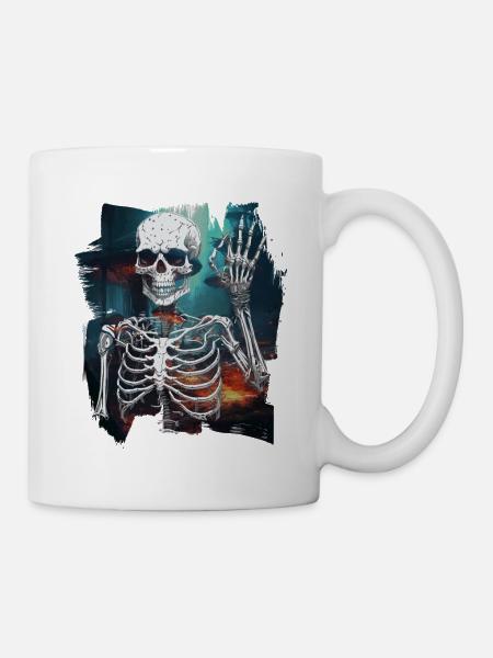 Halloween Geist Geister Naturliebhaber - Tasse - Weiß