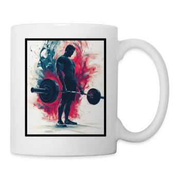 Training & Muscle Building: Chic Gift - Mug - white - Right