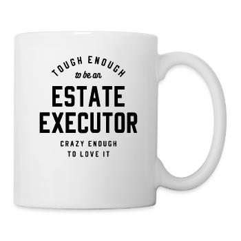 Estate Executor Strength & Spirit - Mug - white - Right