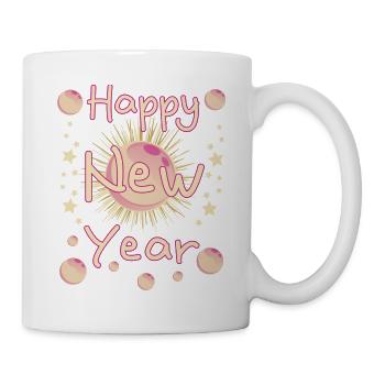 Bonne Année - Mug blanc - blanc - Droite