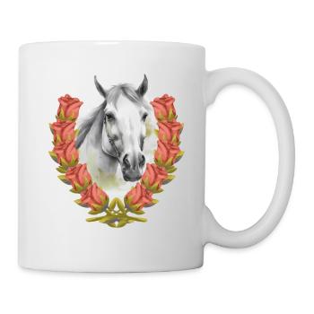 Birthday Horse Horses Rider Rider Kids - Mug - white - Right