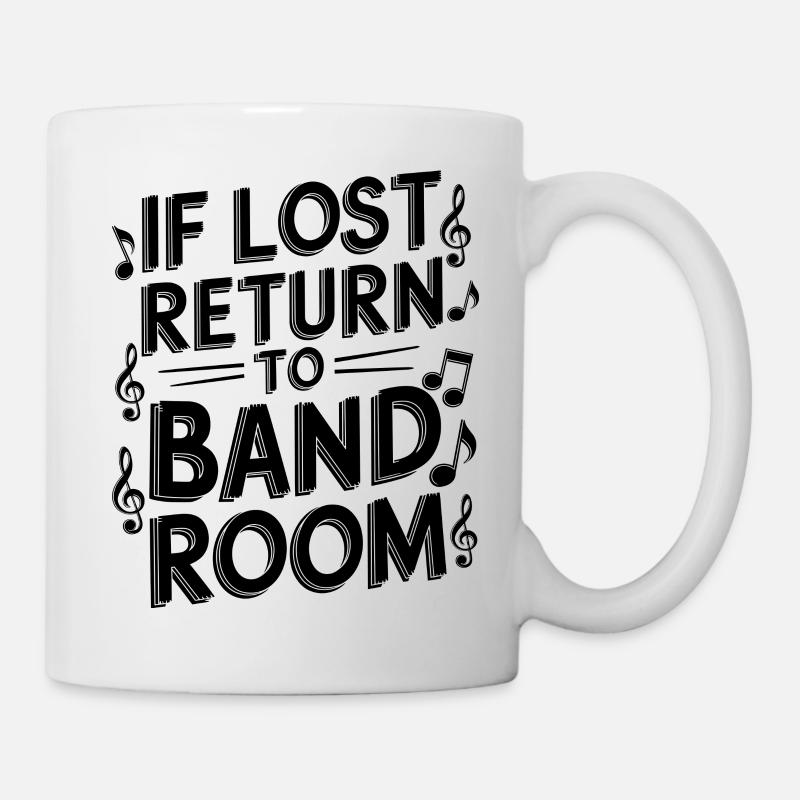 Parfait pour les musiciens ayant le sens de l’humour - Mug blanc - blanc
