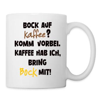 Are you up for it? I've got coffee - Mug - white - Right