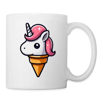 Unicone Funny Pun For Unicorn Lover And IceCream - Mug - white - Right