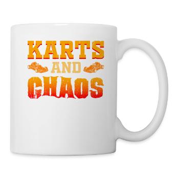 Go Kart Kart Driver Go Kart Racing - Mug - white - Right
