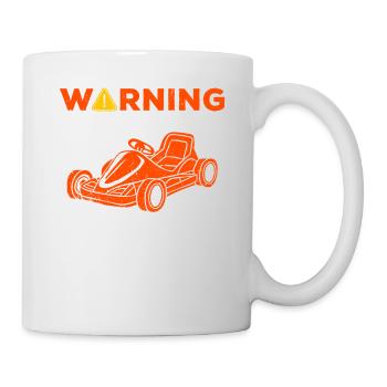 Go Kart Kart Driver Go Kart Racing - Mug - white - Right