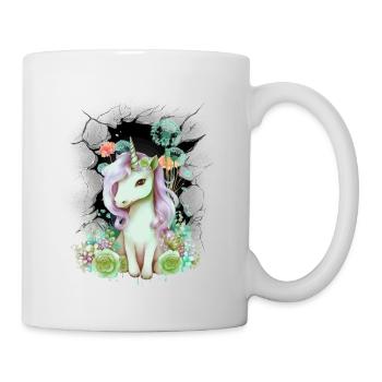 Unicorn Unicorns Horses Horse Child Children - Mug - white - Right