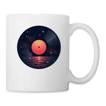 Cosmic Vinyl Astronaut Space Music - Mug - white - Right