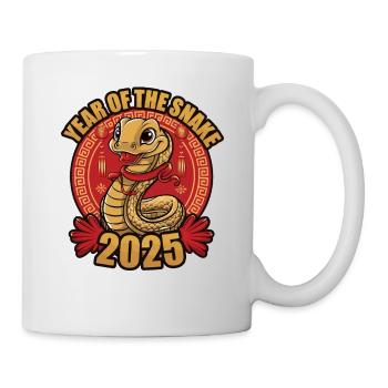 Année Chinoise 2025 Année du Serpent - Mug blanc - blanc - Droite