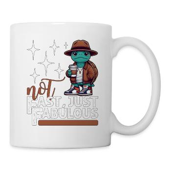 NOT FAST, JUST FABULOUS - Mug - white - Right