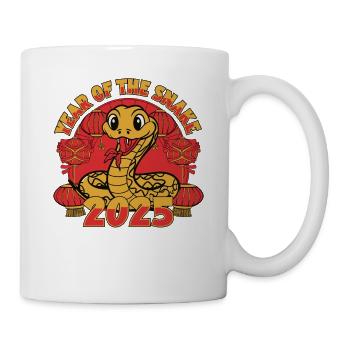 Année Chinoise 2025 Année du Serpent - Mug blanc - blanc - Droite
