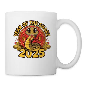 Année Chinoise 2025 Année du Serpent - Mug blanc - blanc - Droite