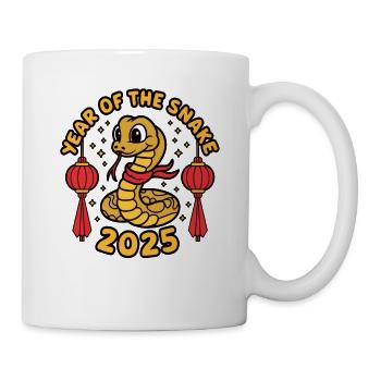 Année Chinoise 2025 Année du Serpent - Mug blanc - blanc - Droite