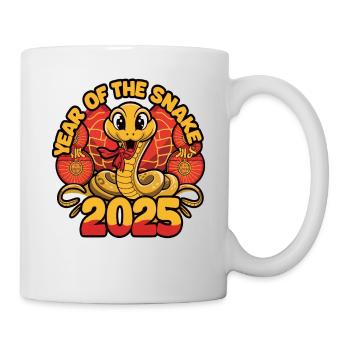 Année Chinoise 2025 Année du Serpent - Mug blanc - blanc - Droite