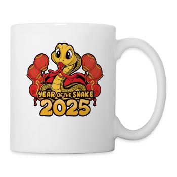 Année Chinoise 2025 Année du Serpent - Mug blanc - blanc - Droite