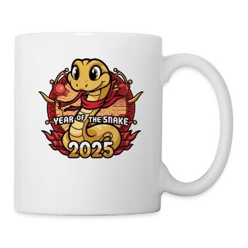 Année Chinoise 2025 Année du Serpent - Mug blanc - blanc - Droite