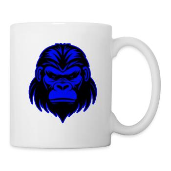 Gorilla Animal Portrait - Mug - white - Right