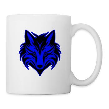 Fox Animal Portrait - Mug - white - Right