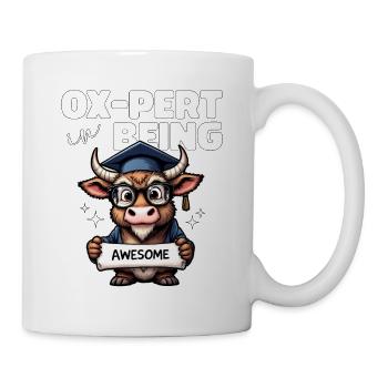 OX PERT IN BEING AWESOME - Mug - white - Right