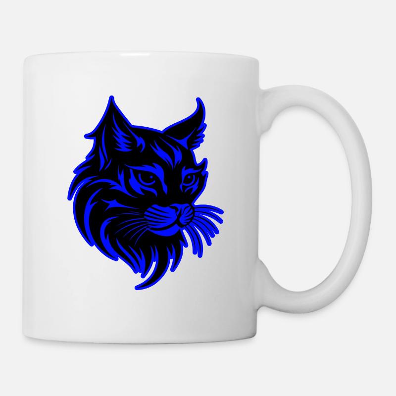 Katze Tier Porträt - Tasse - Weiß