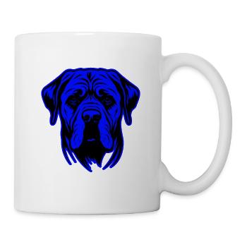 Mastiff Dog Animal Portrait - Mug - white - Right