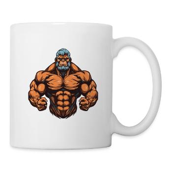 Beast Fitness Muscles - Mug blanc - blanc - Droite