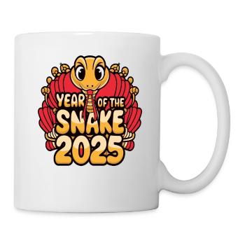 Année Chinoise 2025 Année du Serpent - Mug blanc - blanc - Droite