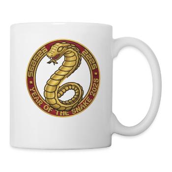 Année Chinoise 2025 Année du Serpent - Mug blanc - blanc - Droite