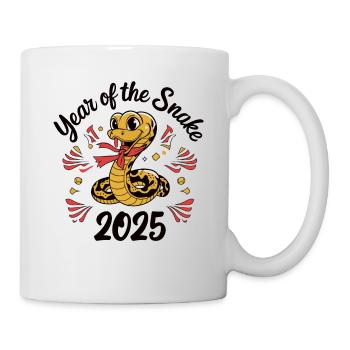 Année Chinoise 2025 Année du Serpent - Mug blanc - blanc - Droite