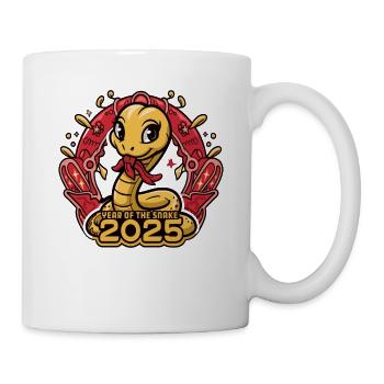 Année Chinoise 2025 Année du Serpent - Mug blanc - blanc - Droite