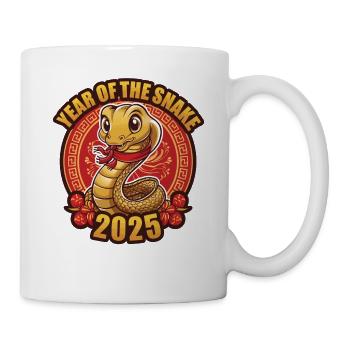 Année Chinoise 2025 Année du Serpent - Mug blanc - blanc - Droite