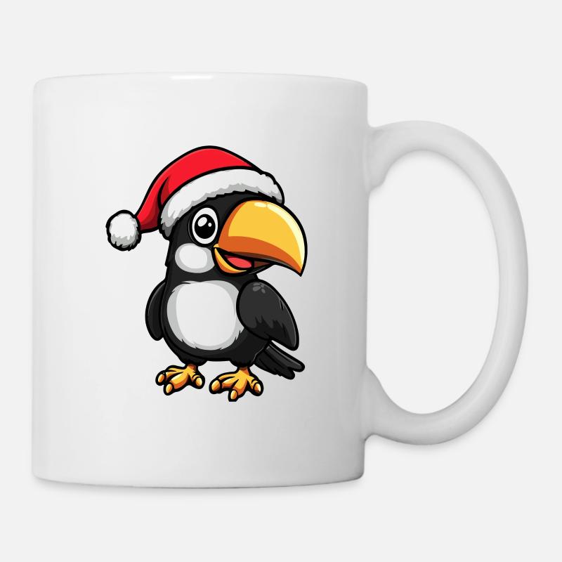 Toucan Bird Christmas - Mug - white