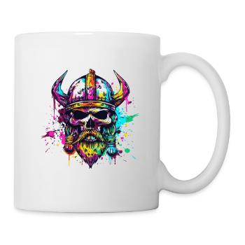 Viking Skull - Mug - white - Right