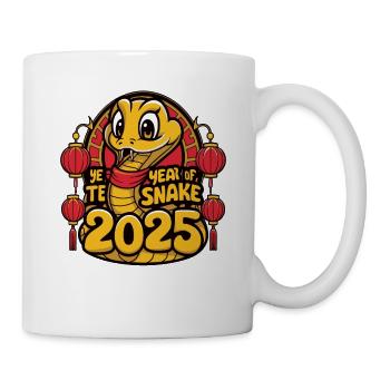 Année Chinoise 2025 Année du Serpent - Mug blanc - blanc - Droite