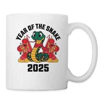 Année Chinoise 2025 Année du Serpent - Mug blanc - blanc - Droite