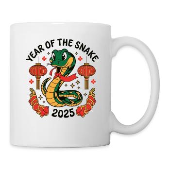 Année Chinoise 2025 Année du Serpent - Mug blanc - blanc - Droite