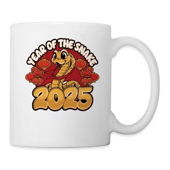 Année Chinoise 2025 Année du Serpent - Mug blanc - blanc - Droite