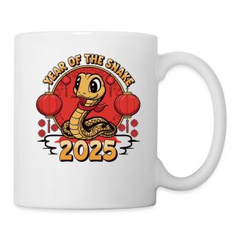 Année Chinoise 2025 Année du Serpent - Mug blanc - blanc - Droite