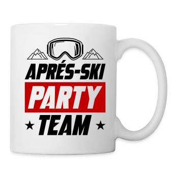 Apres Ski Party Team - Tasse - Weiß - Rechts