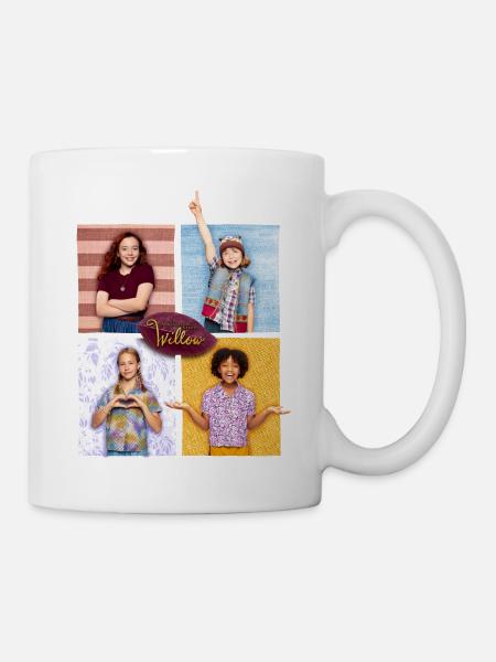 "Ein Mädchen Namens Willow" Willow & Ihre Freunde - Tasse - Weiß